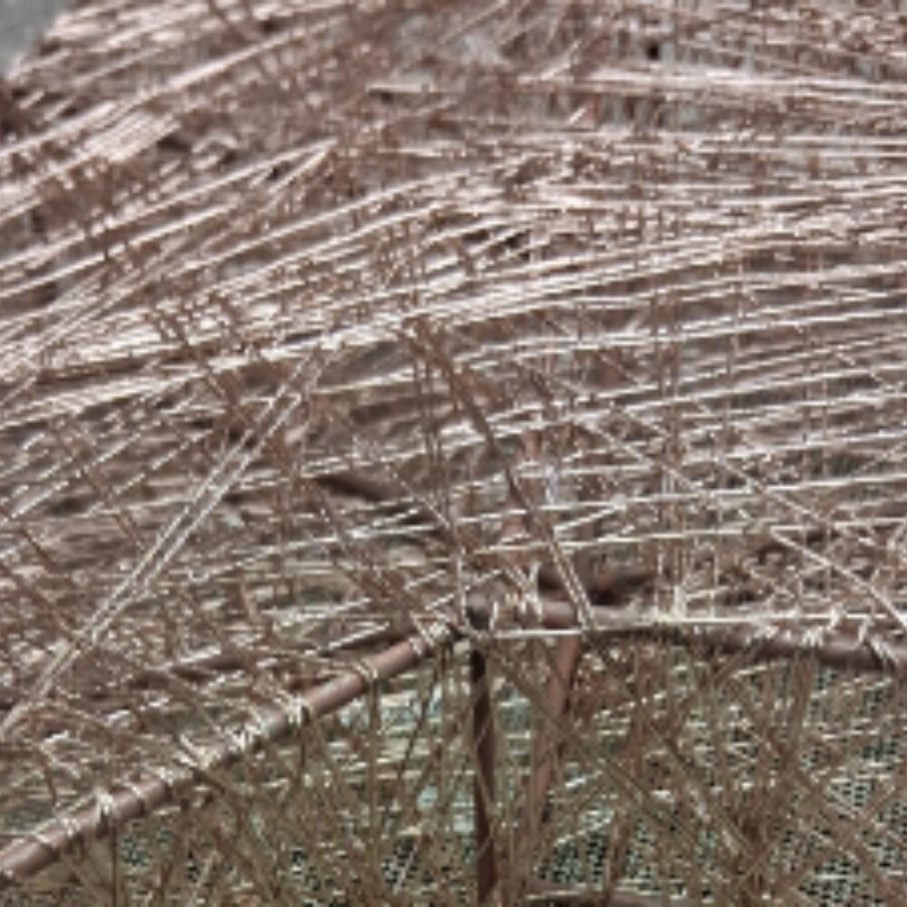 12" Rose Gold Thread Star - Picture 3 of 3